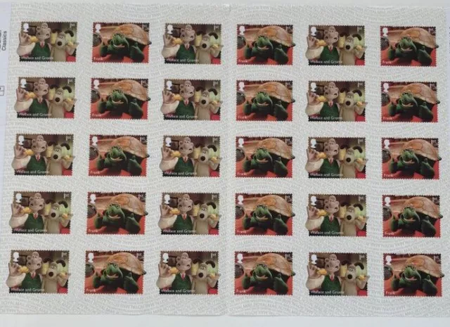 30x WALLACE &G Royal Mail 1st Class Stamps Brand New ⭐️ Can Be Used For Postage