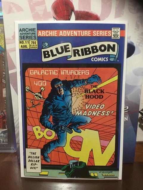 BLUE RIBBON COMICS THE BLACK HOOD #11 ARCHIE ADVENTURE 1984 VF Gemini Mailer