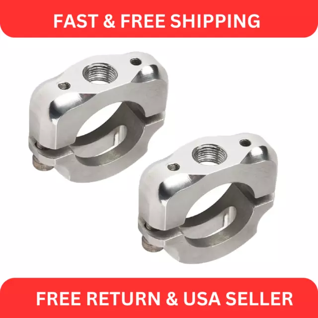 All-in-One Accessory Clamp - 1.375" Tube, Billet Aluminum - 2 Pack