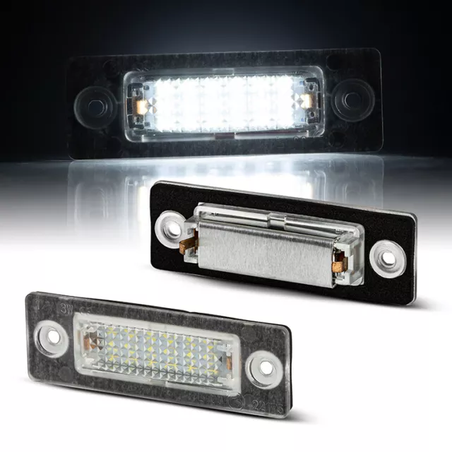 VW T5 Passat 3C 3BG Touran LED Kennzeichen Beleuchtung Nummernschildbeleuchtung