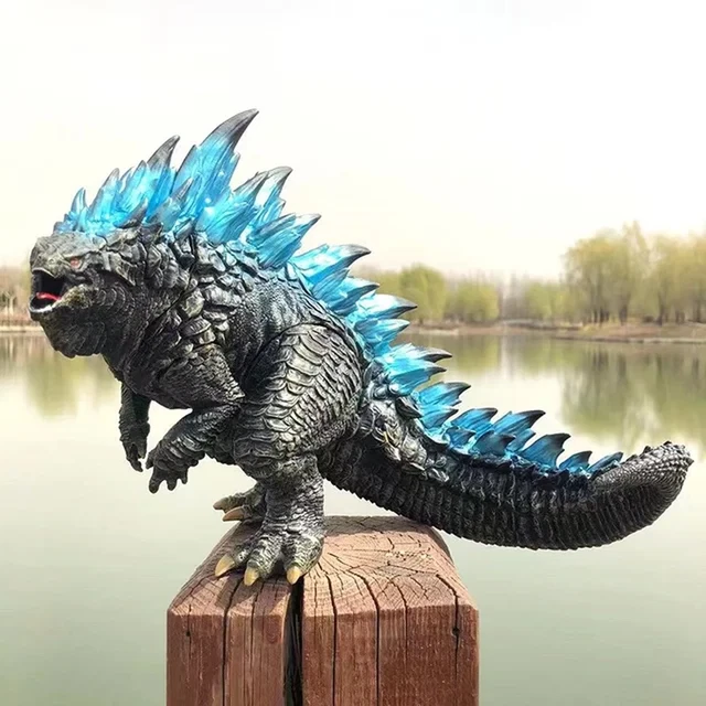 2024 NEW GODZILLA Movie Monster Model Action Figure Blue Back Nuclear