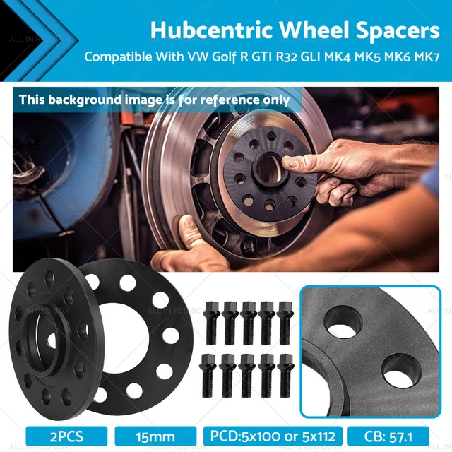 2x 5x112 to 5x112mm Wheel Spacers M12x1.5 66.6mm 20mm for Mercedes-Benz