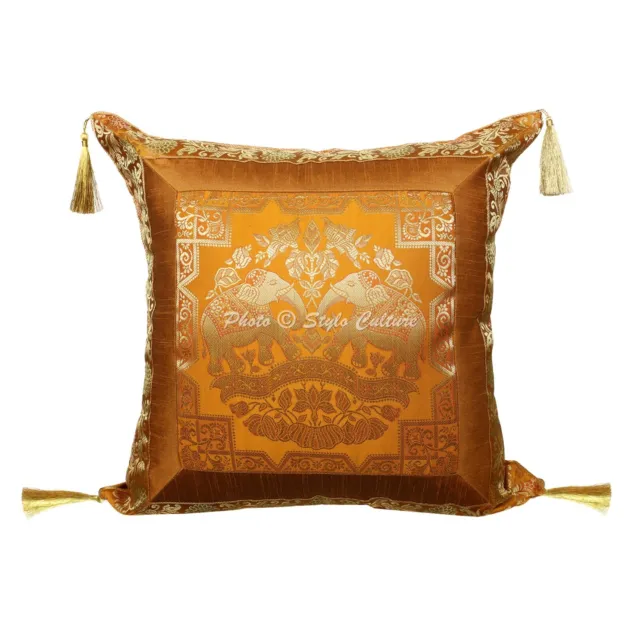 Brocade Jacquard Cushion Cover Sofa Cover Ethnic Decorative Bohemian Home Decor