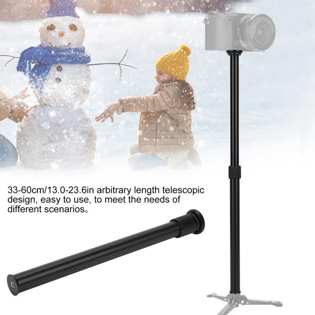 Universal 60 cm Ajustable Aleación de Aluminio Portátil Monópode Portátil Extensio Nuevo