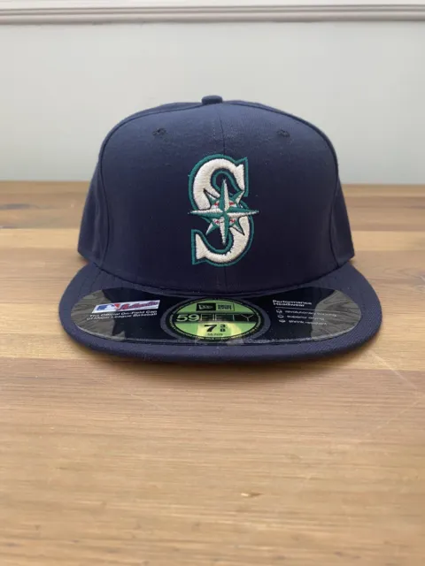 New Era, Accessories, Nwt Nos Vintage Seattle Mariners New Era Pro 6 34  Fitted Hat E38a