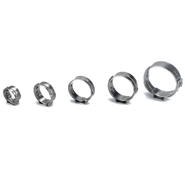 80 Pcs Worm Gear Hose Clamps Stainless Steel Hose Clamps Pipe Clamp