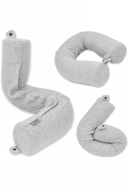 Twist Memory Foam Travel Pillow for Neck, Chin, Lumbar and Leg Support @A12
