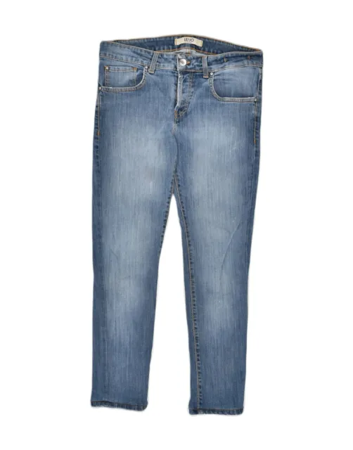 LIU JO Womens Slim Jeans W36 L29 Blue Cotton PH11