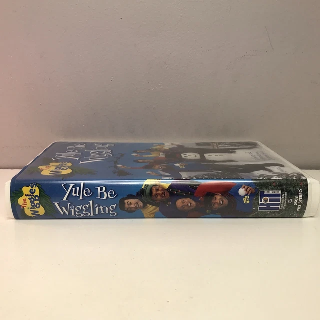 THE WIGGLES YULE Be Wiggling VHS Video Tape 16 Kids Christmas Songs ...