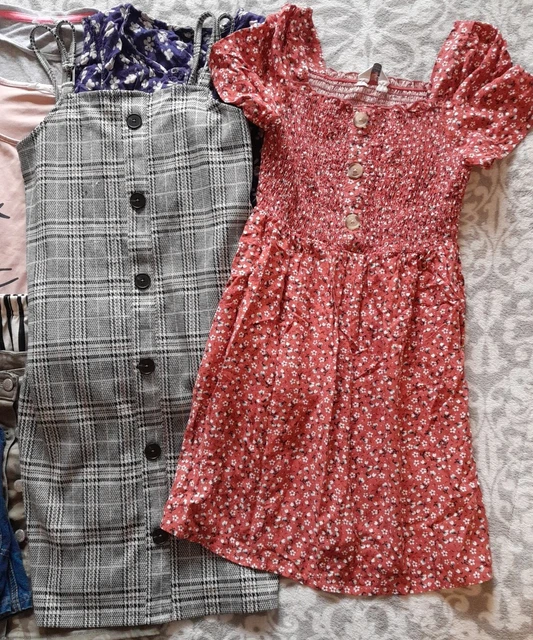 Bundle Of Girls Clothes Age 9-10 Tops Skirts Shorts Dresses etc 2