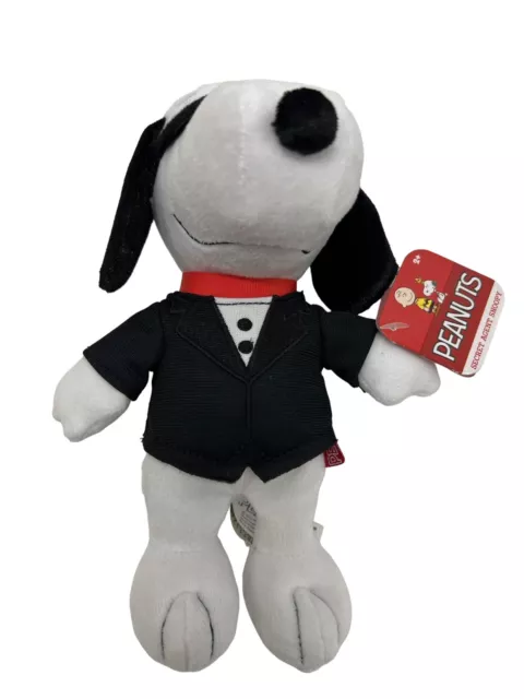 Peanuts Secret Agent Snoopy Plush 8" with Original Tags 2