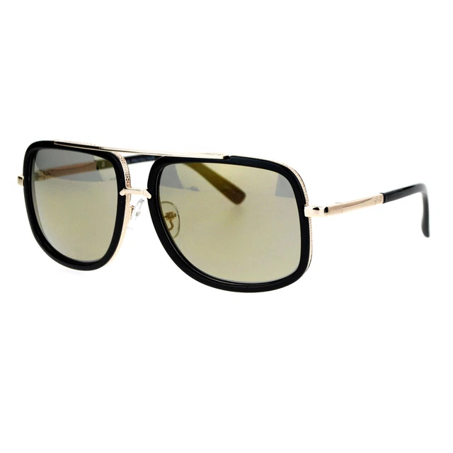 Occhiali da sole Air Force Aviators Quadrati Arrotondati Uomo