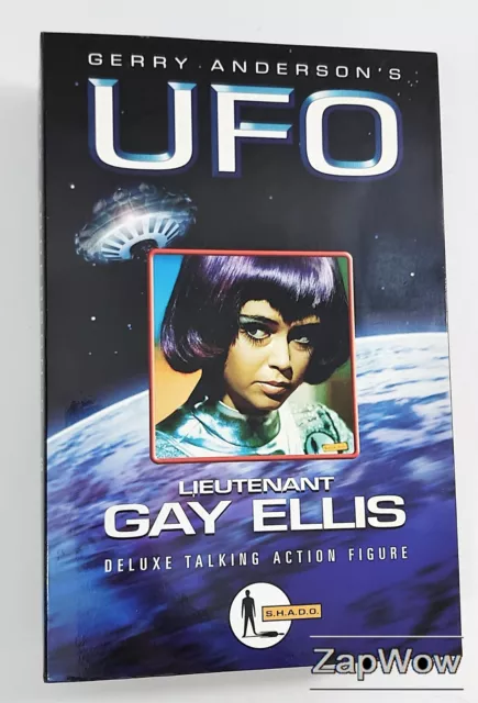 GAY ELLIS UFO 2006 Talking Action Figure Anderson Sci-Fi Product Enterprise