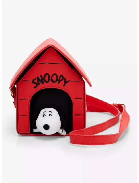 Peanuts Snoopy Figural Doghouse Crossbody Bag