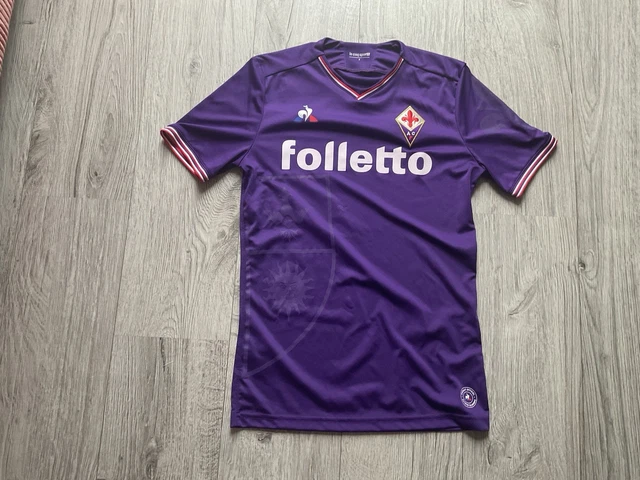 Maillot Domicile FIORENTINA 2025/26 Kappa - Adulte, Choix Joueur Et Numéro, Violet Officiel