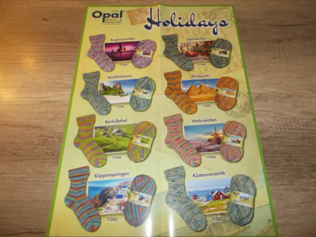 Opal Holidays - 4fach Sockenwolle - 100g - Stricken Häckeln Wolle