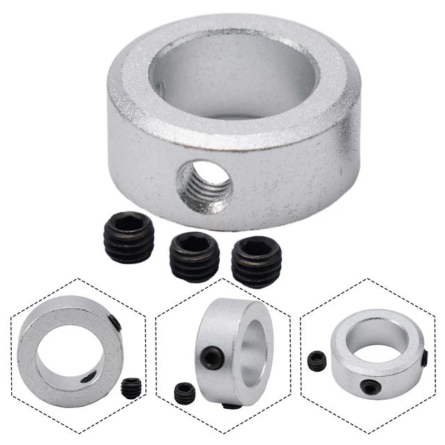Collier De Serrage Pour Arbre 18 Mm - Acier Carbone, Double Division, Avec Vis - Fixation Guidage à Billes