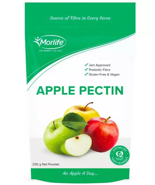 Morlife Apple Pectin Powder 200G / Prebiotic Fibre