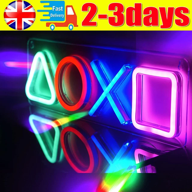 USB NEON SIGN Light LED Wall Lights Art Night Lamp Game Bedroom Party