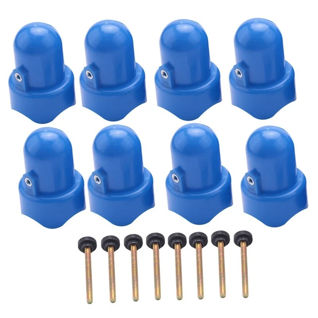 1.5 Inch Diameter Trampoline Enclosure Pole  with Screw Thumb, 8 Pieces,  ZF6