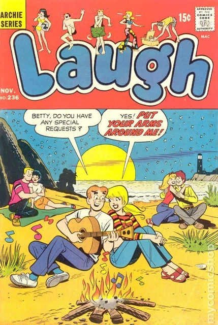Laugh Comics #236 VG 1970 Stock Image Low Grade