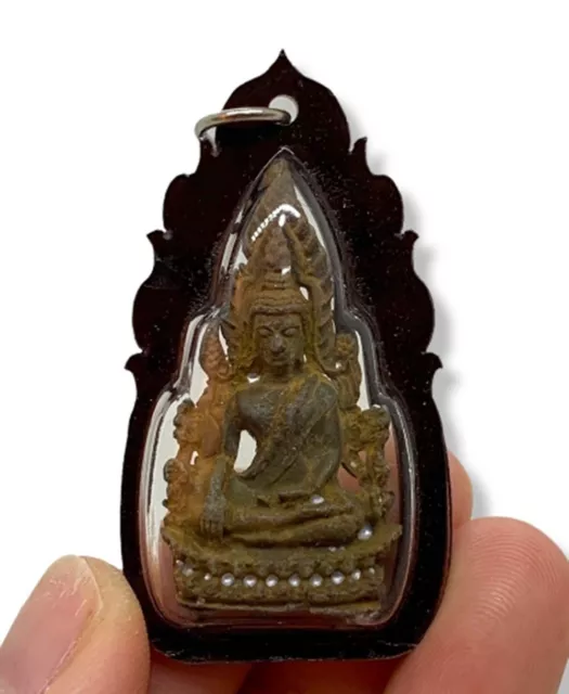 Thai Amulet Phra Buddha Chinnarat Wat Phra Sri Rattana Mahathat Magic Talisman