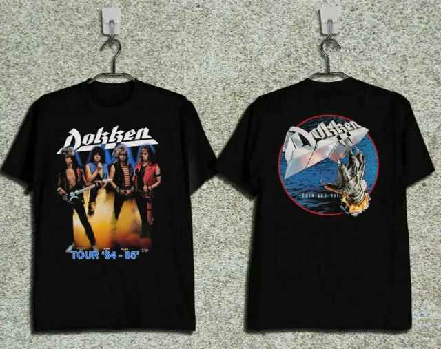 Dokken Tooth & Nail 1984 - 85 Tour Concert T-Shirt Unisex S-5XL