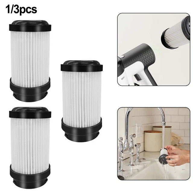 3 Set Filtri Di Ricambio Per Aspirapolvere Eureka - Modelli DCF-25, EF-7 - 4