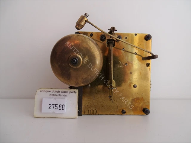 Original Unmarked Clockwork Taken From German Schmid Mantel Clock