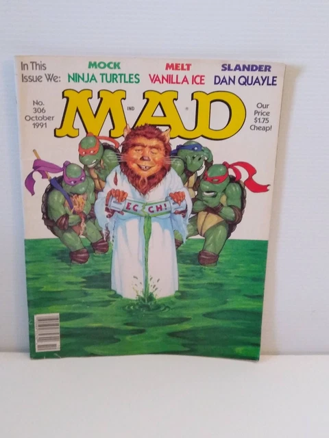 Vintage MAD Magazine 306 October 1991