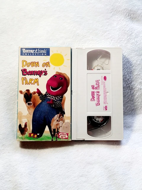 BARNEY & FRIENDS "Down On Barney's Farm" (VHS, 1992) $11.12 - PicClick CA
