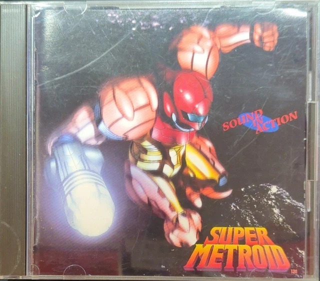 ステッカー　CD スーパーメトロイド サウンドINアクション ゲームミュージック) / スーパーメトロイド サウンドIN