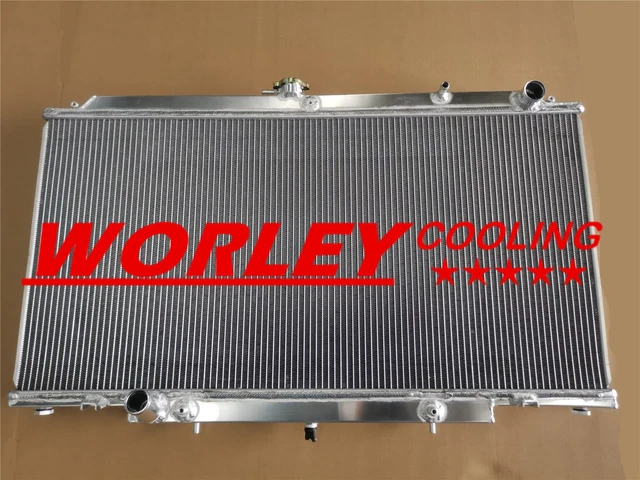 Y61 Radiator ALUMINUM RADIATOR FOR NISSAN PATROL Y61 GU 4.2L TD Diesel TD42 AT 1997 ...