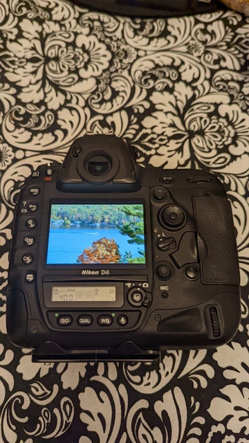 Nikon D4 16.2 MP Digital SLR Camera - Black (Body Only)