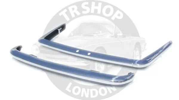 Triumph TR6 Edelstahl Stoßstange Set UK Lager für schnellen Versand www.trshop.co.uk