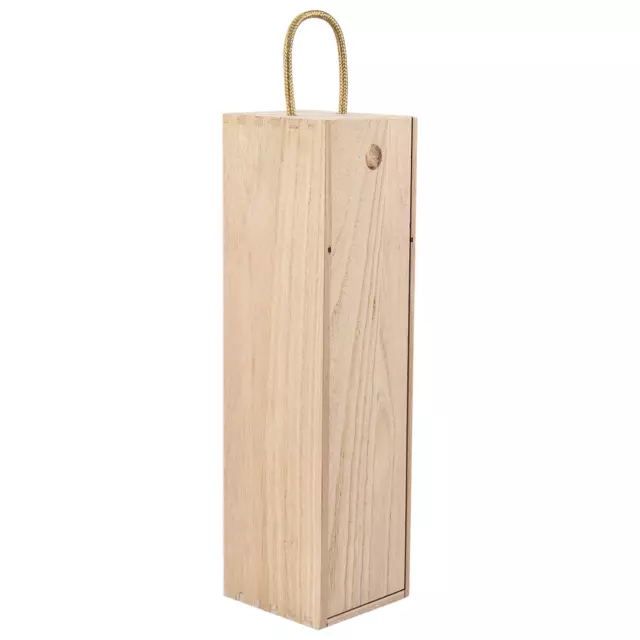 Red Wine Bottle Wooden Packing Box For Hampagne Flute Special Wooden Gift5315