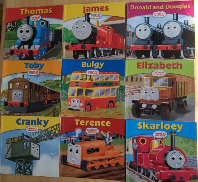THOMAS THE TANK Engine & Friends Book Bundle of 9 books £7.99 - PicClick UK