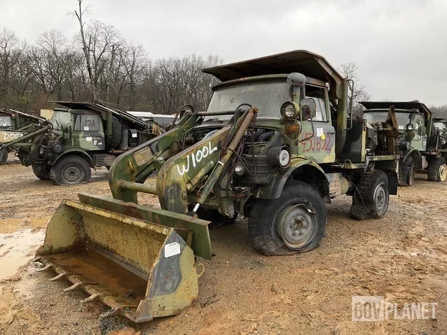 UNIMOG FLU419 Backhoe Loader 4WD