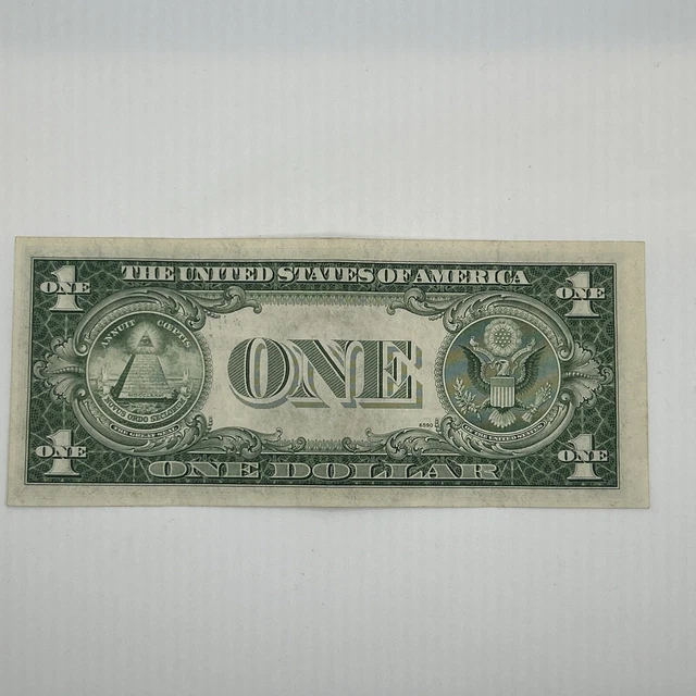 Series 1935 E Blue Seal $1.00 One Dollar Silver Certificate Star Note Crisp 17