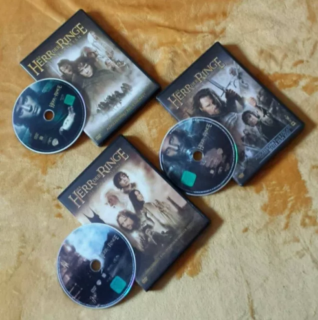 DVD BOX Triologie Mittelerde Collection "Herr der Ringe 1-3" 3 DVDs