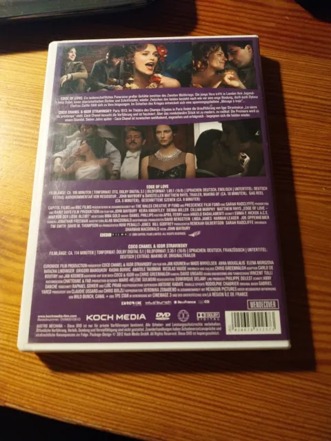 2 Movie Pack: Coco Chanel & Igor Stravinsky / Edge of Love [2 DVDs]