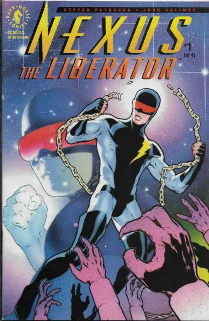 NEXUS - Origin / Alien Justice / Liberator (8 issues, Dark Horse, 1992-93) - VF+ 5