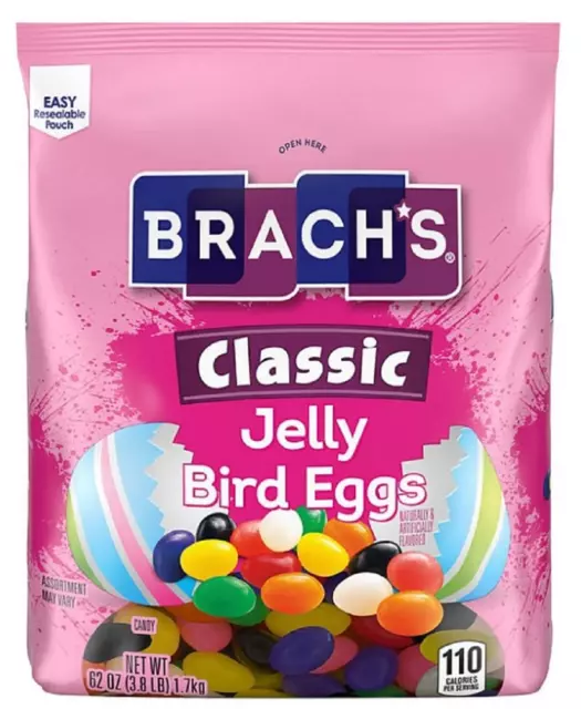 Brach'S Classic Jelly Bird Eggs 62 Ounces