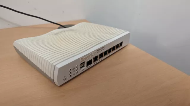 DrayTek Vigor 2860  VDSL2/ADSL Security Firewall Quad WAN Router 6 Gigabit Ports