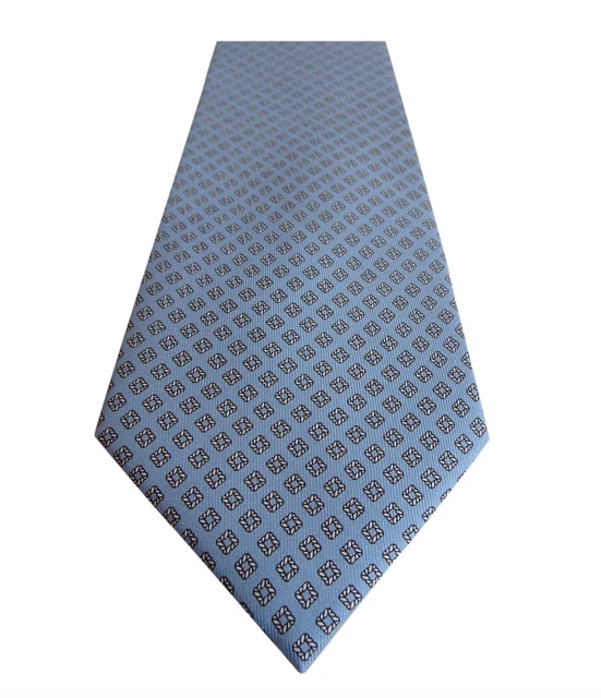 Cravate De Luxe S.T. Dupont En Soie Pure - Multicolore - Largeur 8 Cm, Longueur 154 Cm - Neuf Sans Étiquette