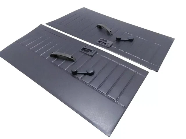 thumbnail image 2 of Gray Interior Door Panel Set With Handles For Suzuki Samurai SJ410 SJ413 Gypsy 2 of 5