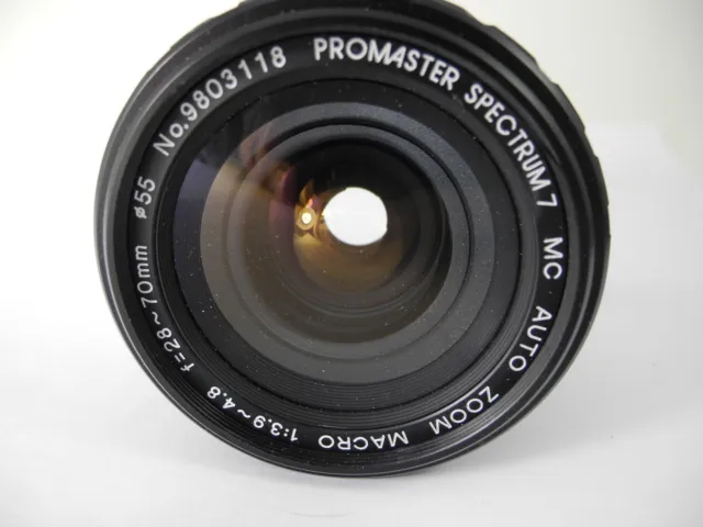 ProMaster Espectro 7 28-70mm F / 3.5-4.5 Zoom Lente para Canon Breach Montaje F1