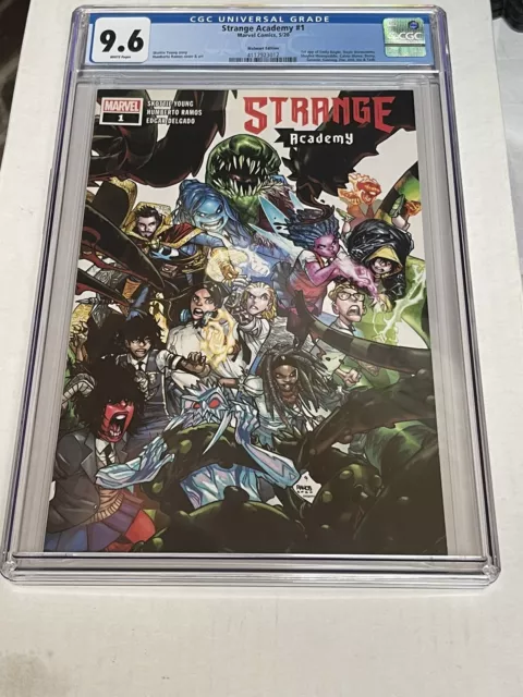 Marvel STRANGE ACADEMY (2020) #1 C CGC 9.6 Key 1st App WALMART VARIANT 1st PRINT