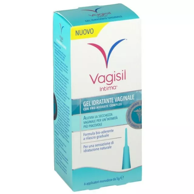 VAGISIL Intima - Vaginal moisturizing gel 6 single-dose applicators