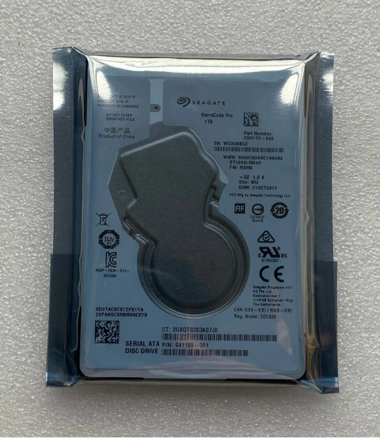 Seagate BarraCuda Pro ST1000LM049 - HDD 1TB 2.5" | 7200rpm 128MB SATA III